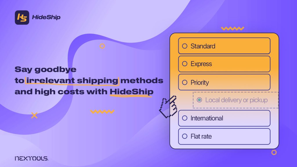 HideShip-hide shipping methods -shopify