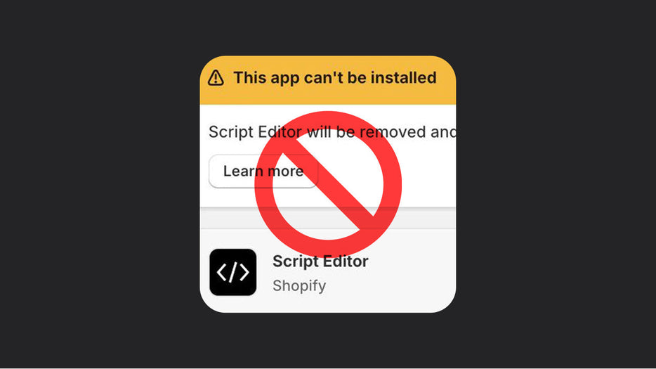 Shopify Script Editor no longer available: say Adios to Scripts and Hello to Functions!